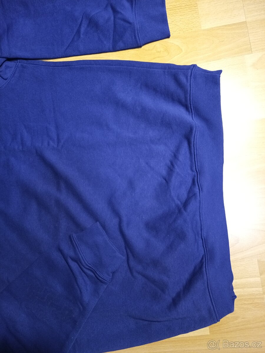 Zateplené triko dlouhý rukáv, tm. modré, vel. XL a XXL - 7