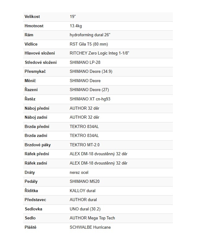 Horské kolo Author Opus - 7