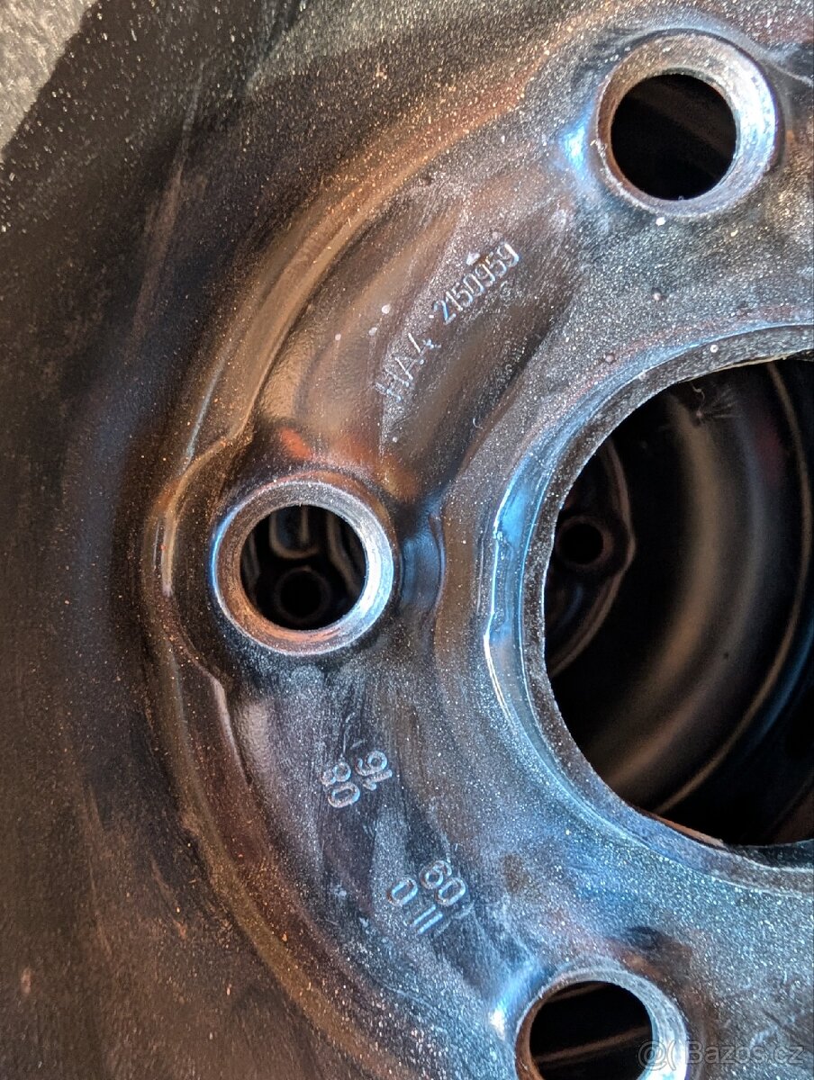 Plechové disky VW Golf, Golf plus, Caddy,... - 7