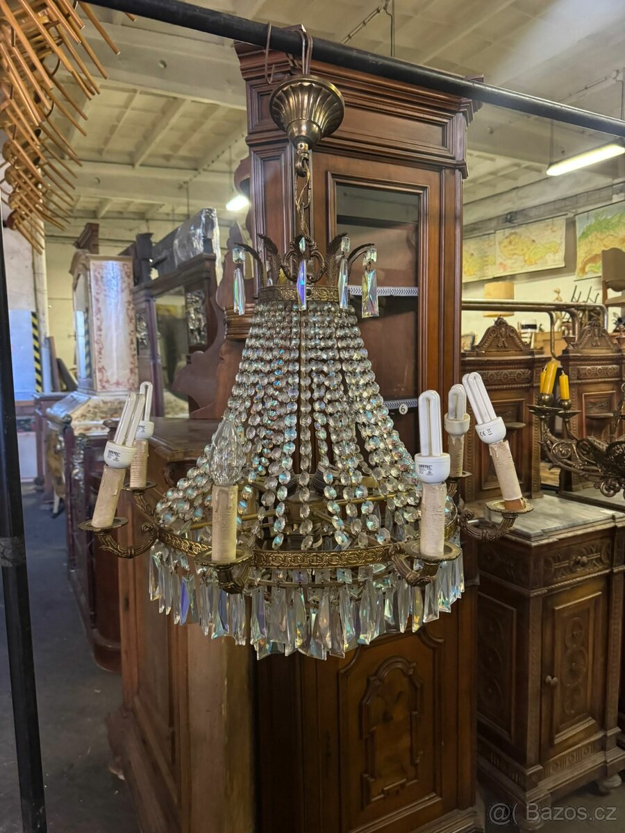 Křišťálový historický lustr (144036) - 7