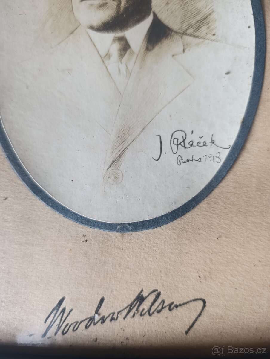 portrét T.G.M. + Woodrow Wilson - 7