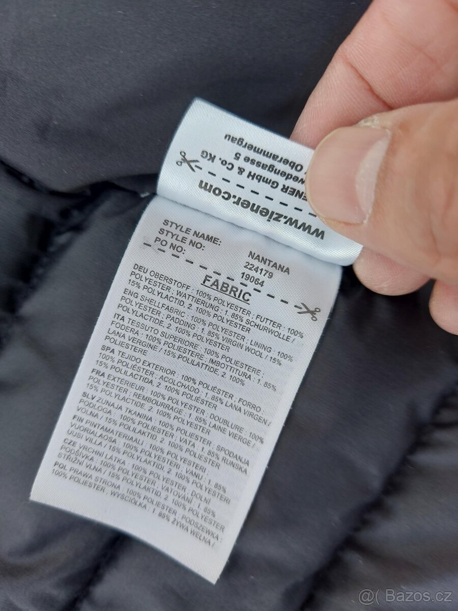 Zateplená dámská termobunda Ziener Nantana Lady 38 - 7