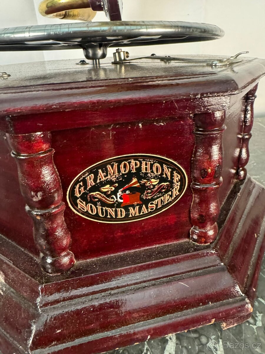 Starožitný gramofon (127027) - 7