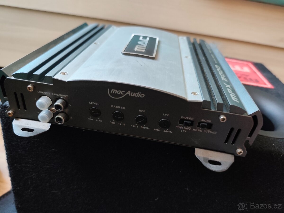 Subwoofer mac audio mpexclusive 112p+zesilovač mac mpx 200 - 7