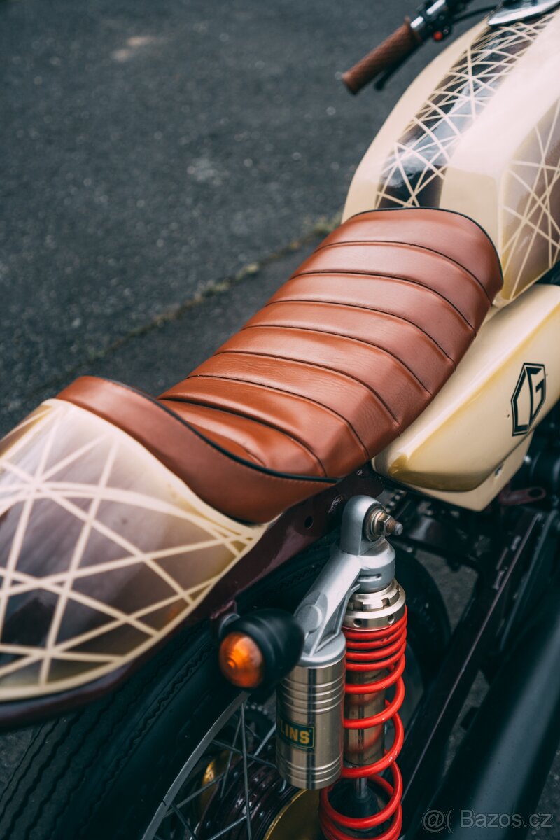 Motorka Suzuki TRS118 (café racer) - 7