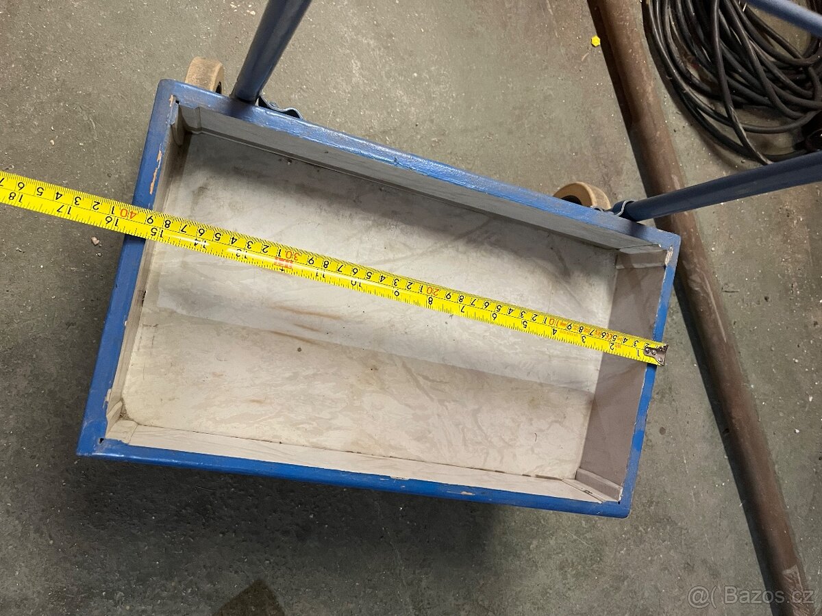 Skládací vozíček, vozík na kolečkách, nákupní vozík, tratar - 7