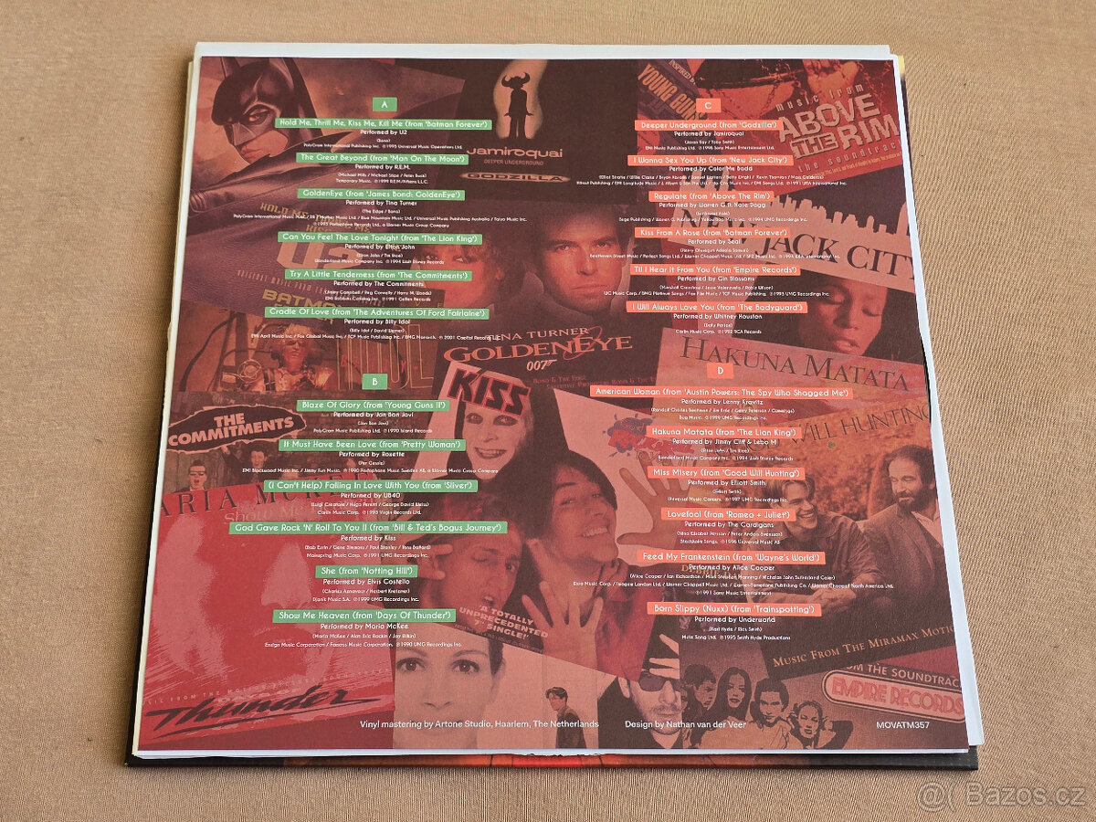 90s MOVIE HITS COLLECTED (2 LP, 2023) - 7