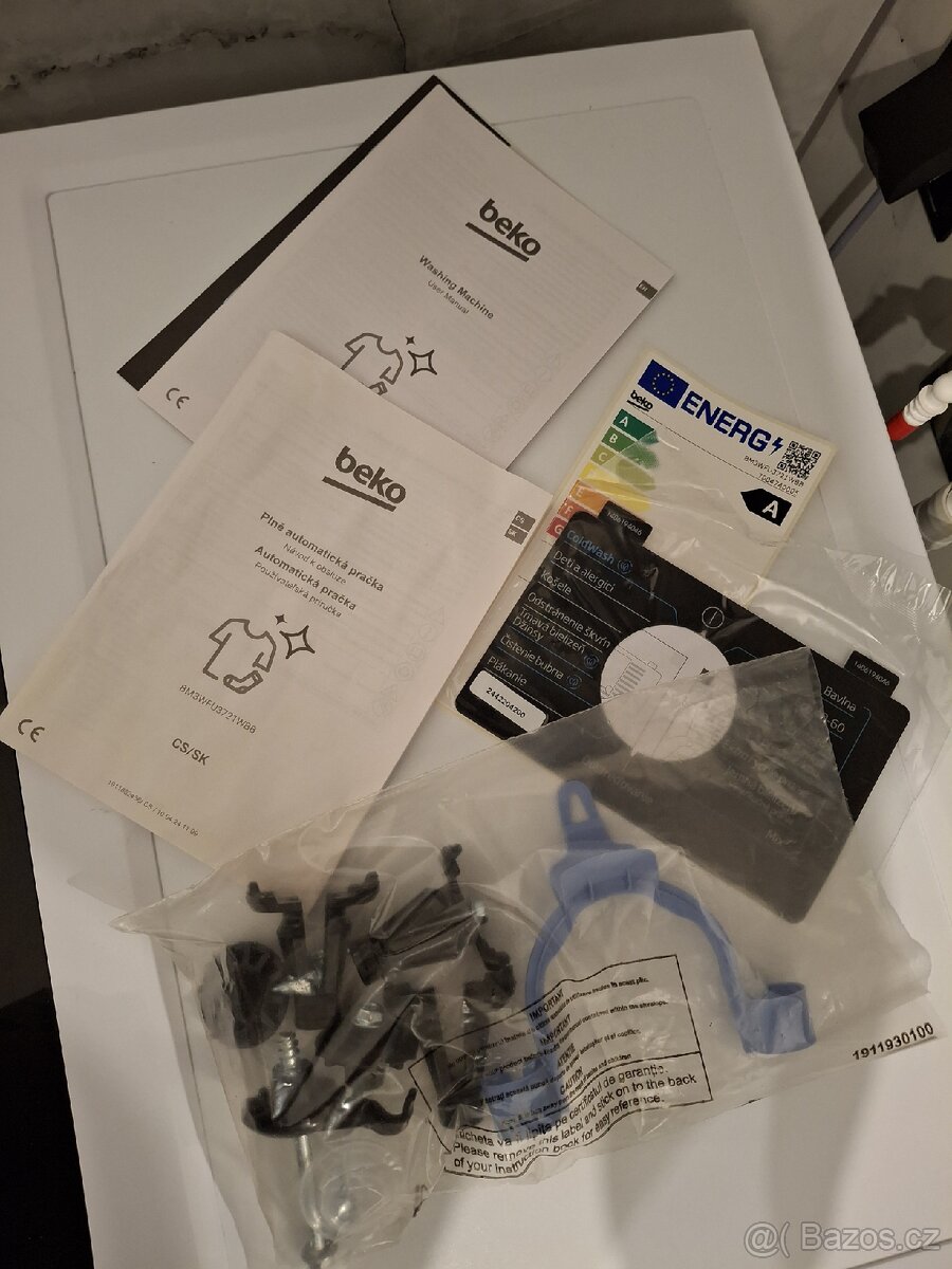 Předem plněná úzká pračka - 7