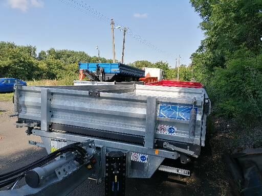 Traktorový přívěs tandemový sklápěcí agro hák - 7