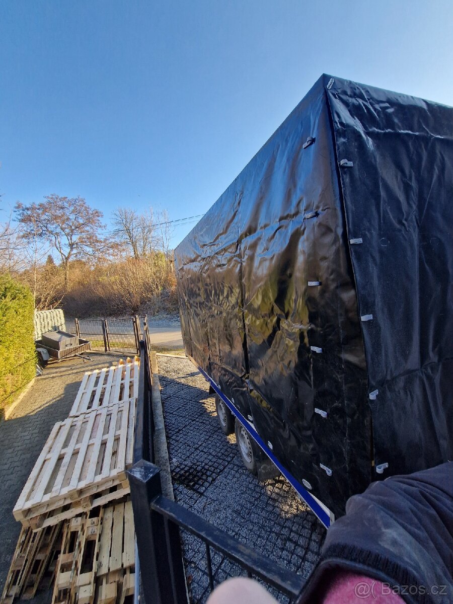Vlek 2700kg s plachtou - 7