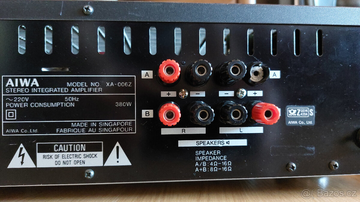 Zesilovač Aiwa XA-006Z - 7