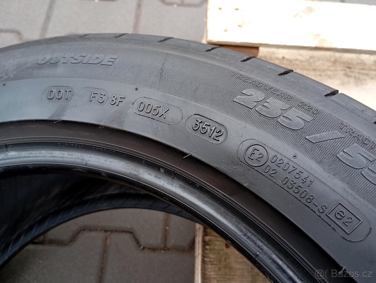 235/55/19 letní pneu michelin - 7