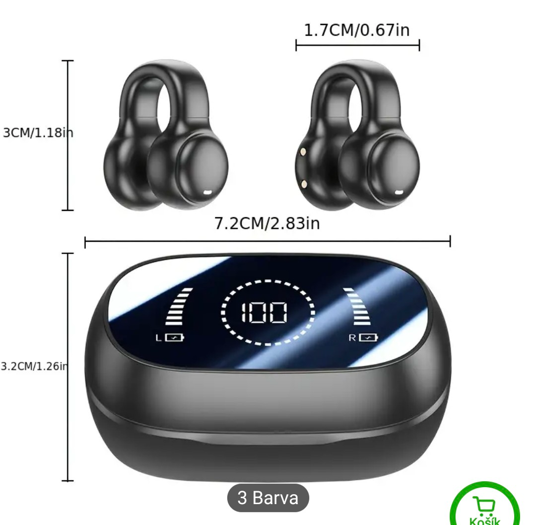 Bezdrátova sluchátka, nová. - 7