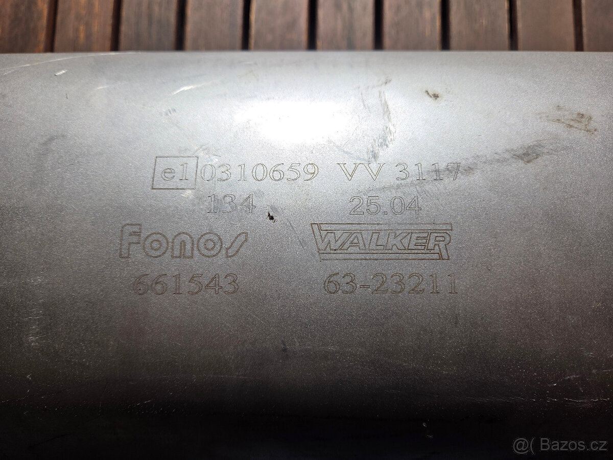 Zadní tlumič výfuku WALKER 23211, Ford, Volvo - 7