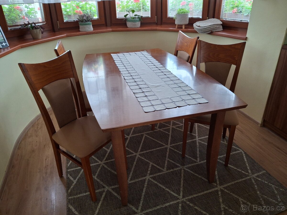 Stůl a 4x židle - 7
