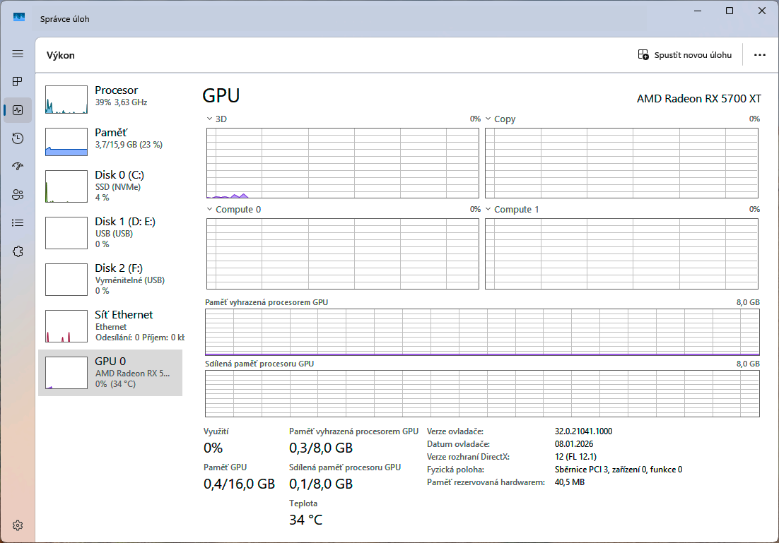 Malý Herní počítač s RX 5700 XT - 7