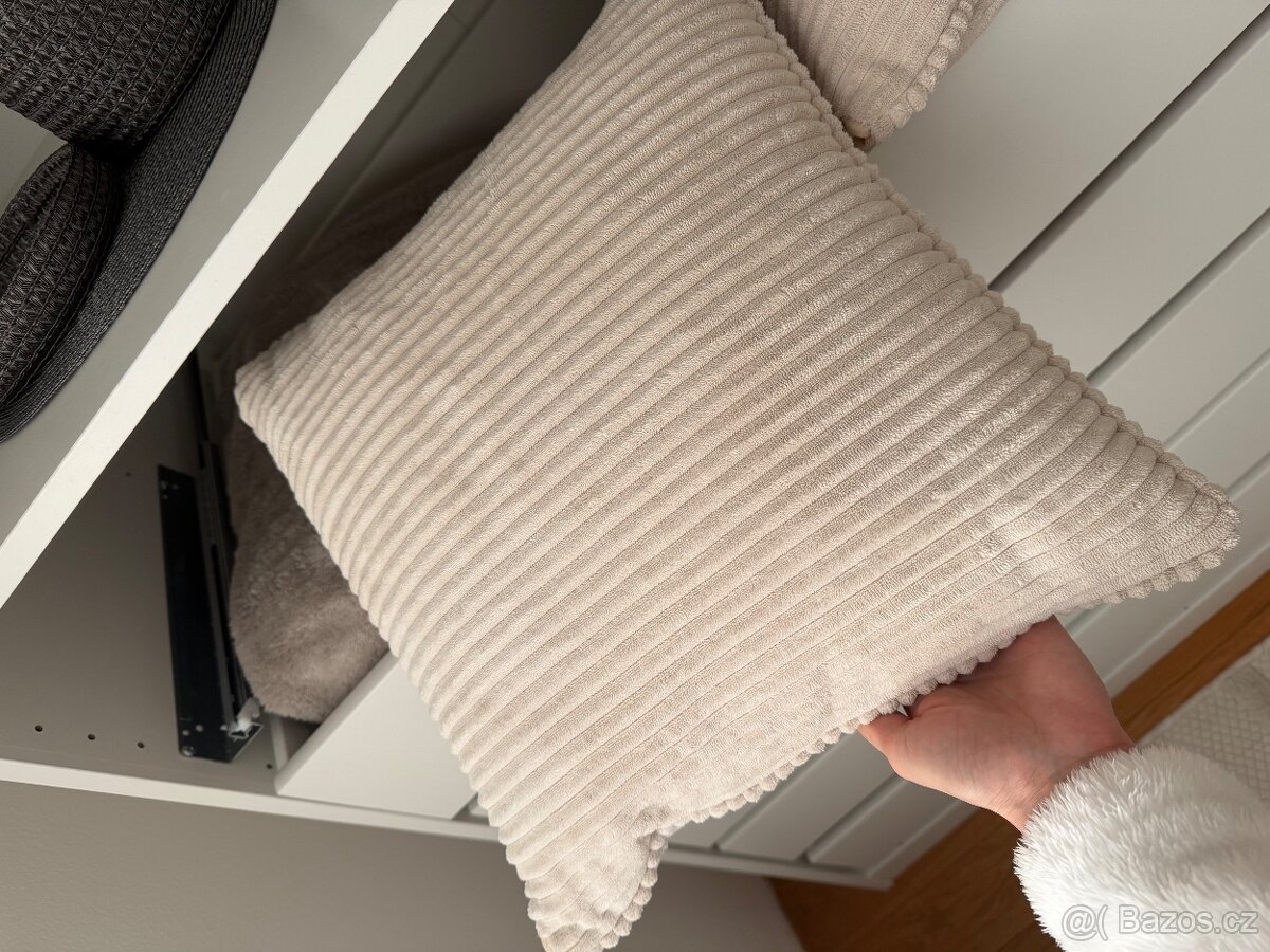 Manšestrová rohová sedačka sedací souprava - 7