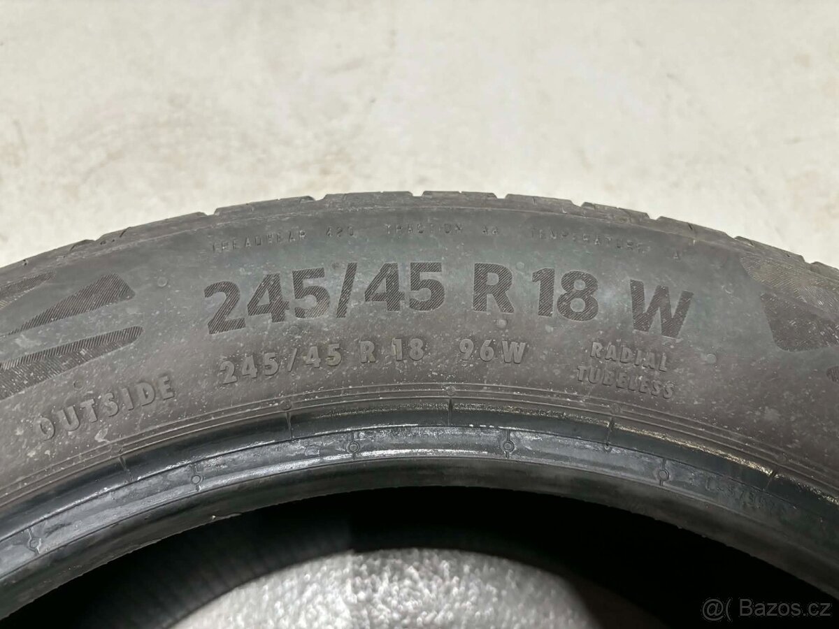 Letní pneumatiky Continental 245/45 R18 - 7
