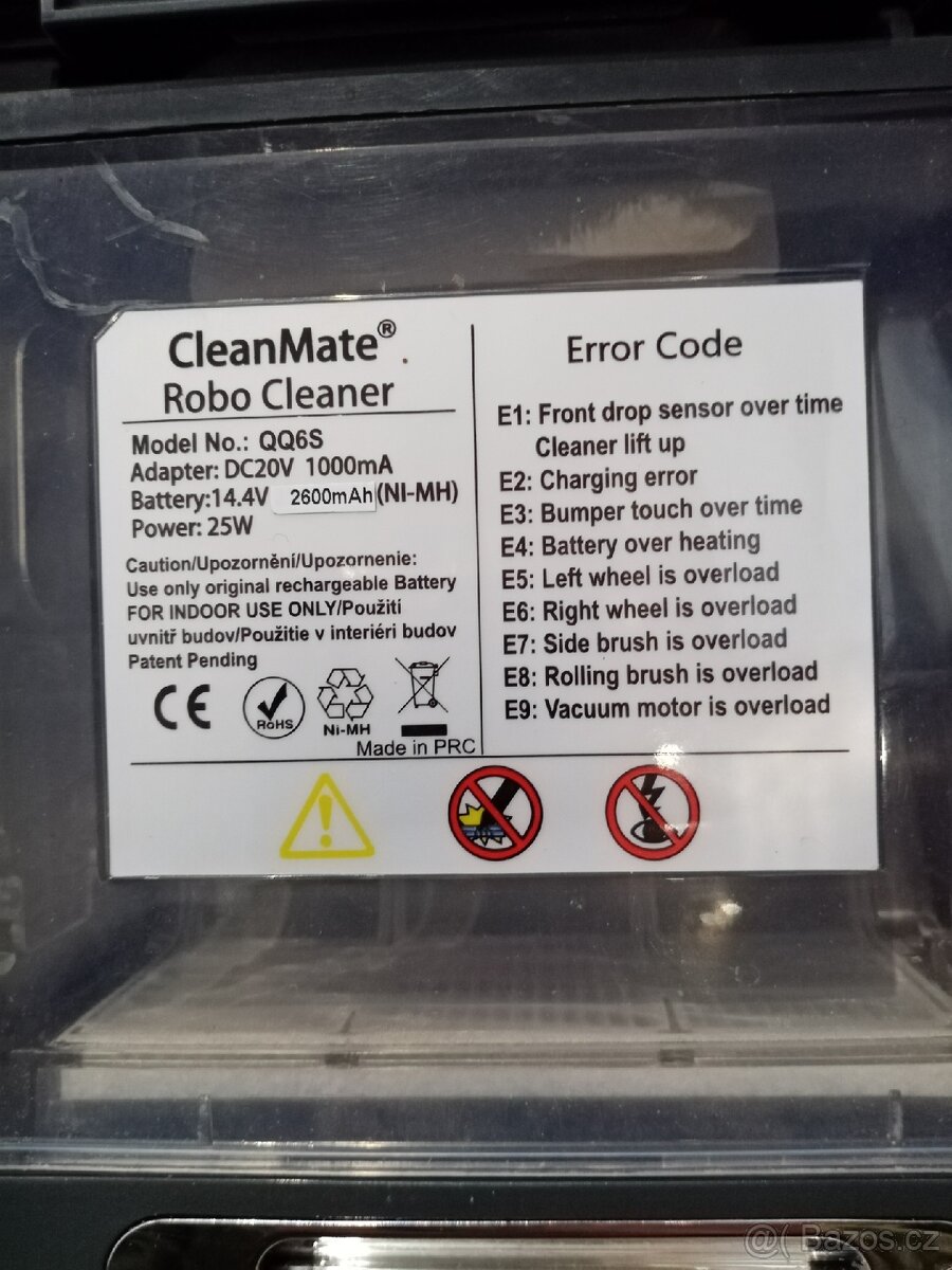 ROBOTICKÝ VYSAVAČ CleanMate - 7