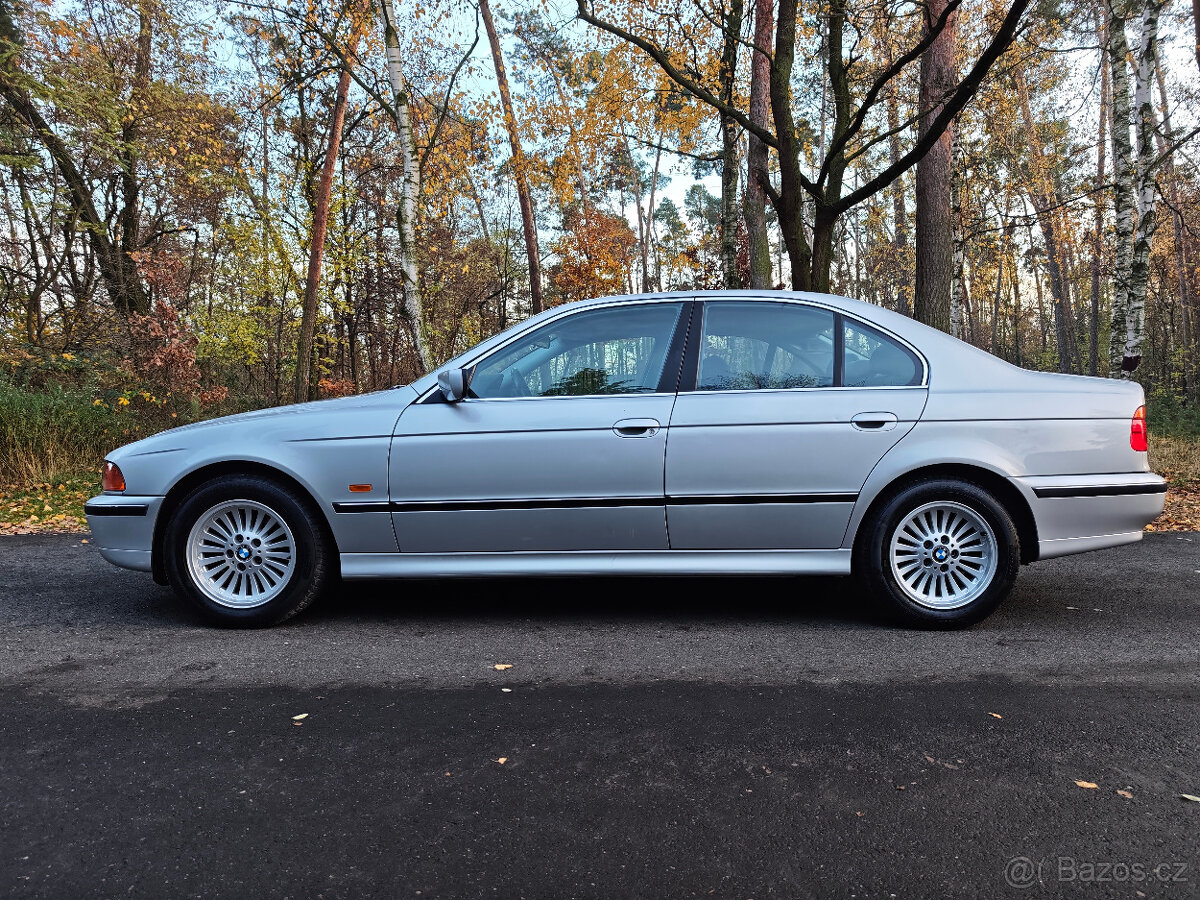 BMW E39 sedan,520i 110KW,manuál,klima,1998,POUZE 170XXXkm - 7