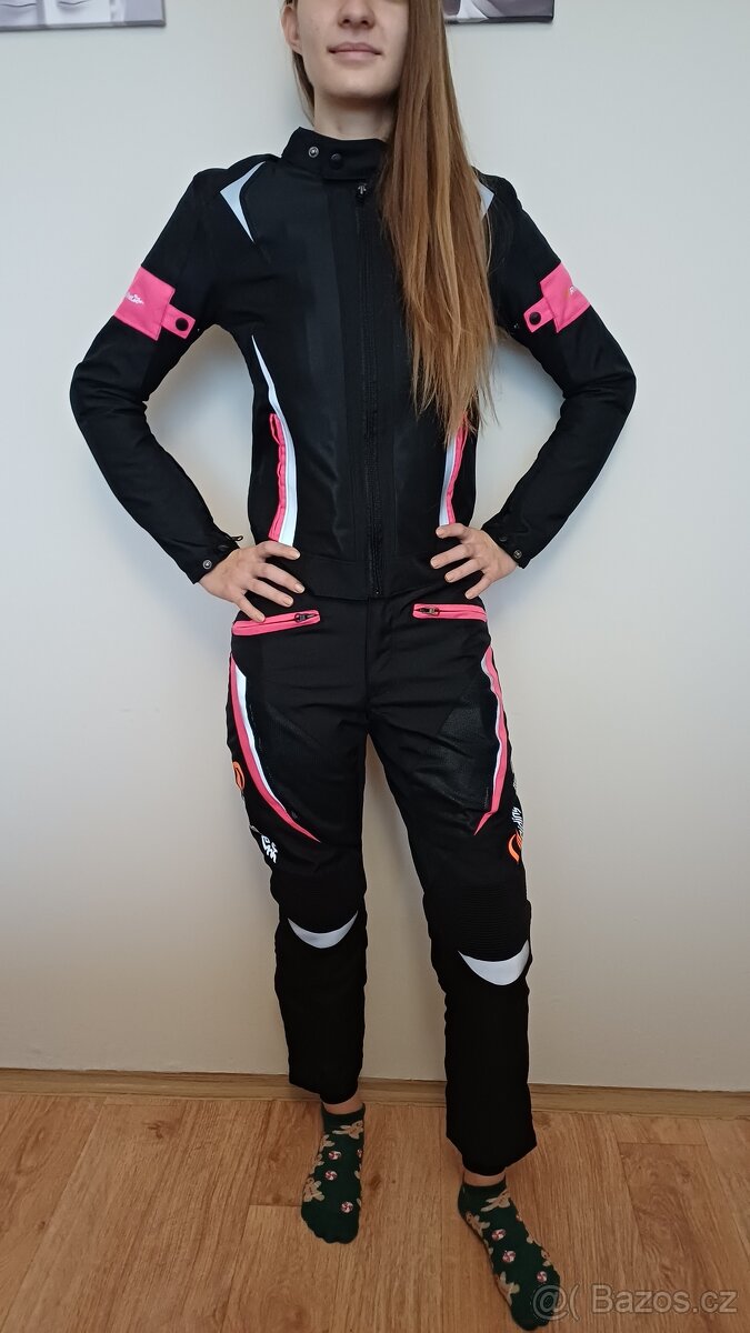 Kožená dámská kombinéza Probiker / Riding Tribe - 7