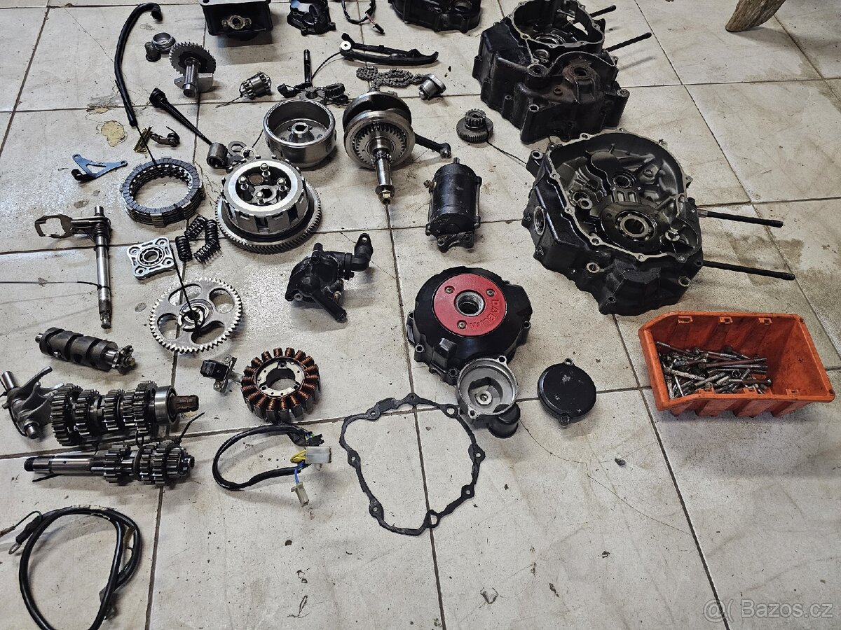 Části motoru Daelim VJF 125 VJF125 Roadsport Roadwin - 7