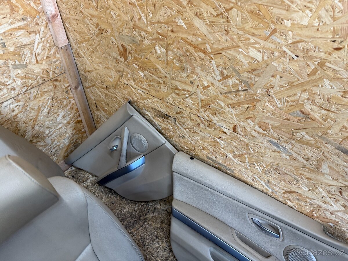 KOMPLETNÍ SVĚTLÝ KOŽENÝ INTERIÉR BMW E91 - 7