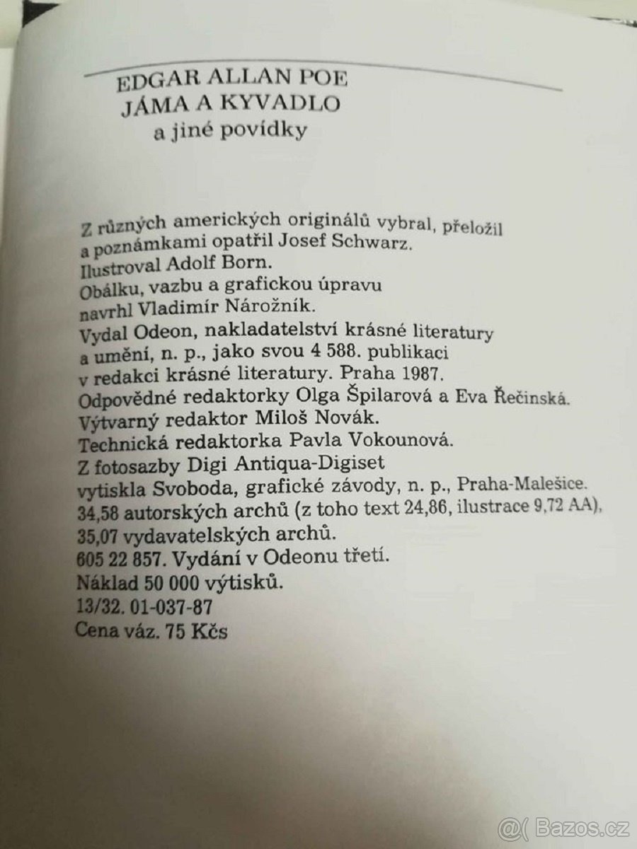 Jáma a kyvadlo E.A.Poe - 7