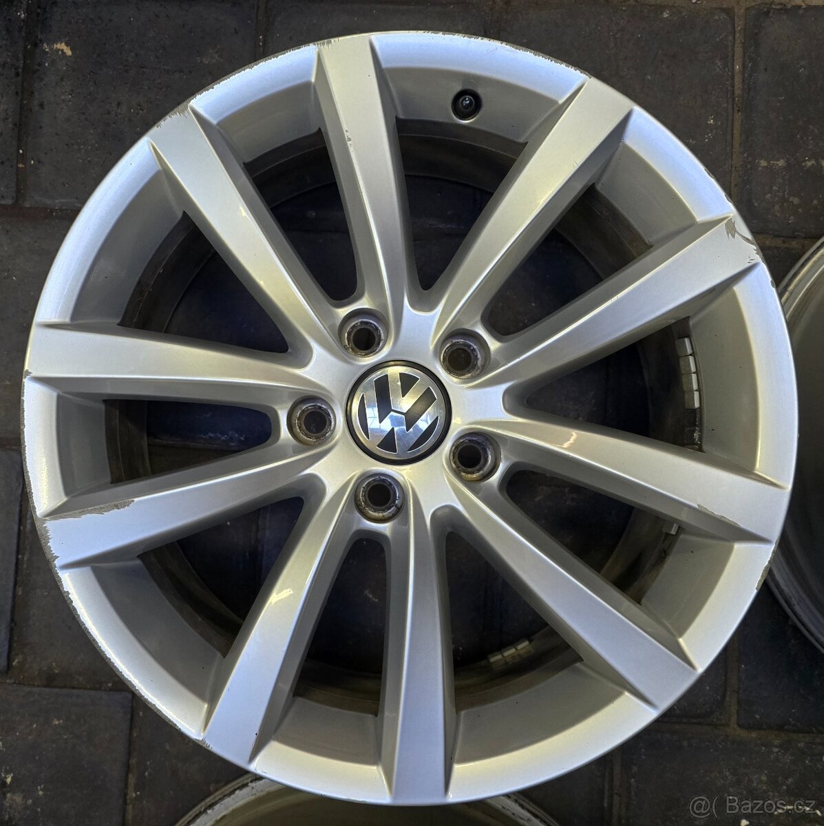 ORIGINÁL VW HLINÍKOVÉ DISKY 5x112 R17 - 7
