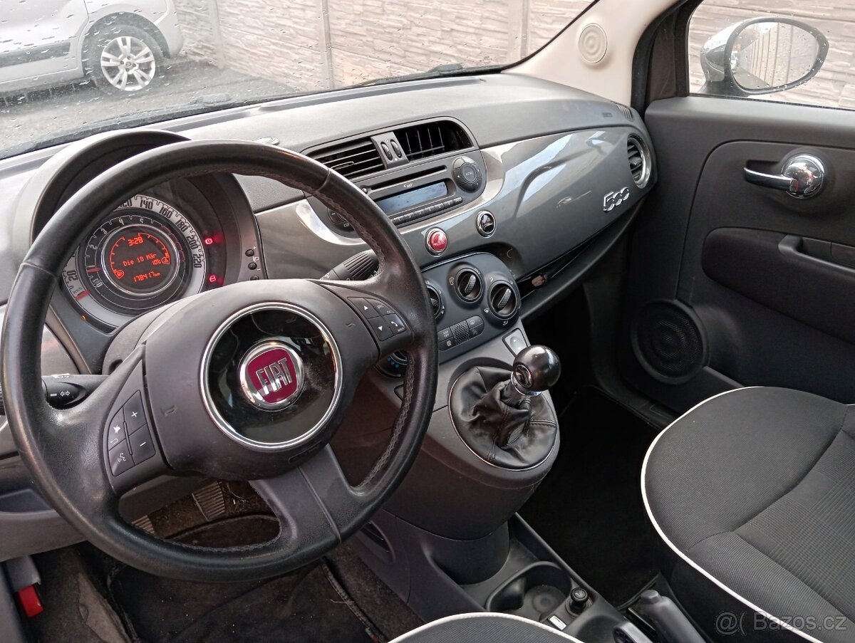 Fiat 500 1,1 benzín ,panorama,2015 - 7