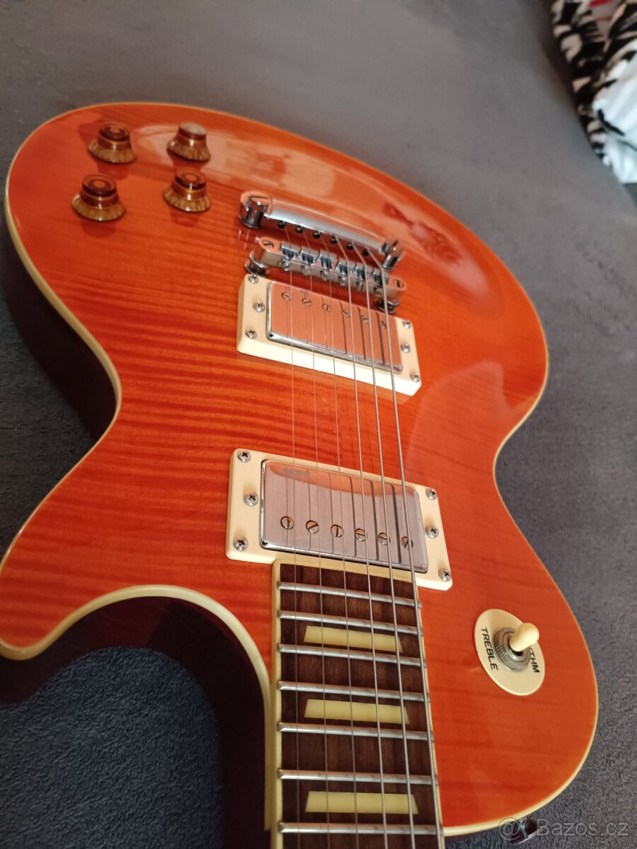 Elektrická kytara Bach les paul - 7