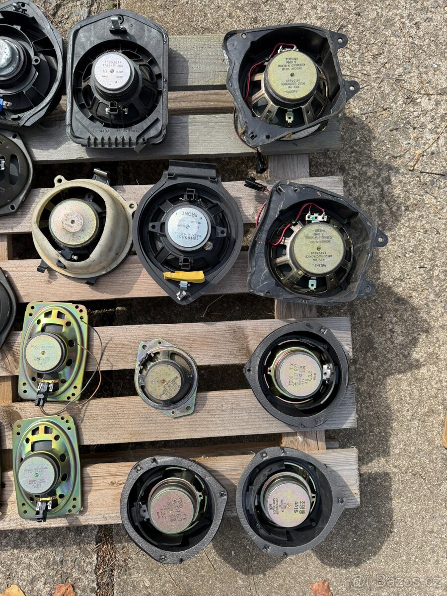 Auto reproduktory Delphi, Bose, různé - 7