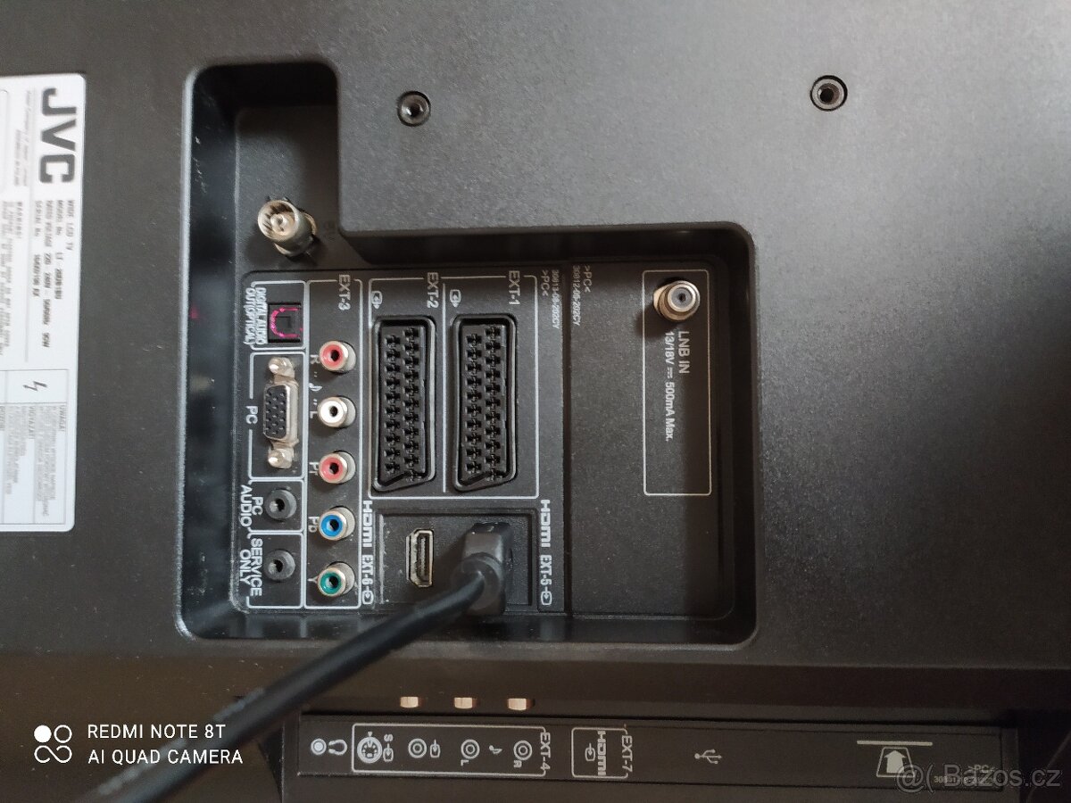 TELEVIZE JVC + ORIGINÁL OVLADAČ - 7