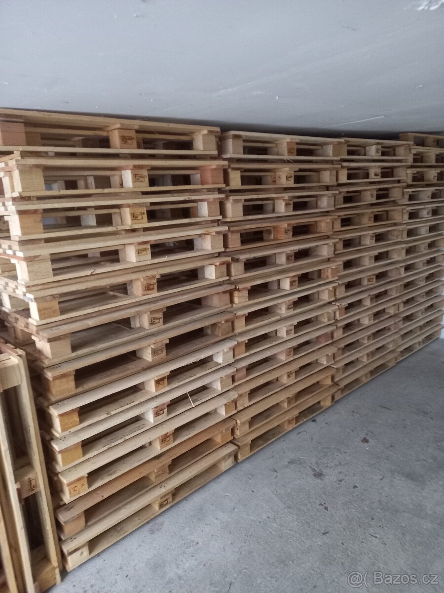 Celodřevěné palety 100/80 nové - 7