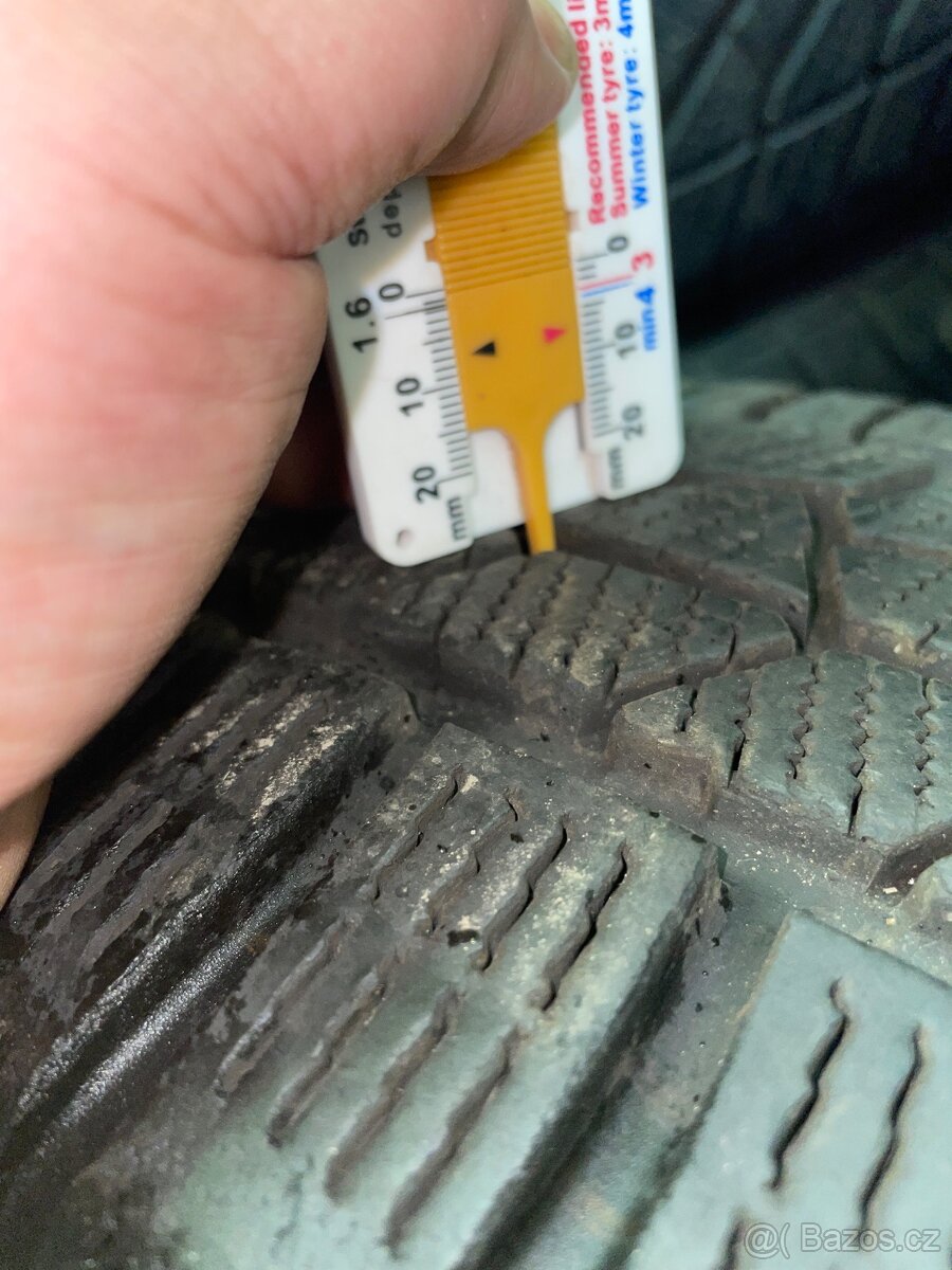 5x112 R16 6,5J ET22 BMW 3 + 205/60 R16 zimné (2023) - 7