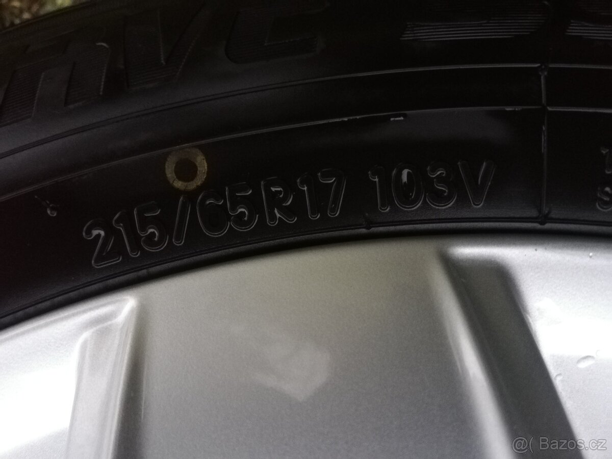 zimní alu VW Tiguan,Škoda Kodiaq 215/65R17 - 7