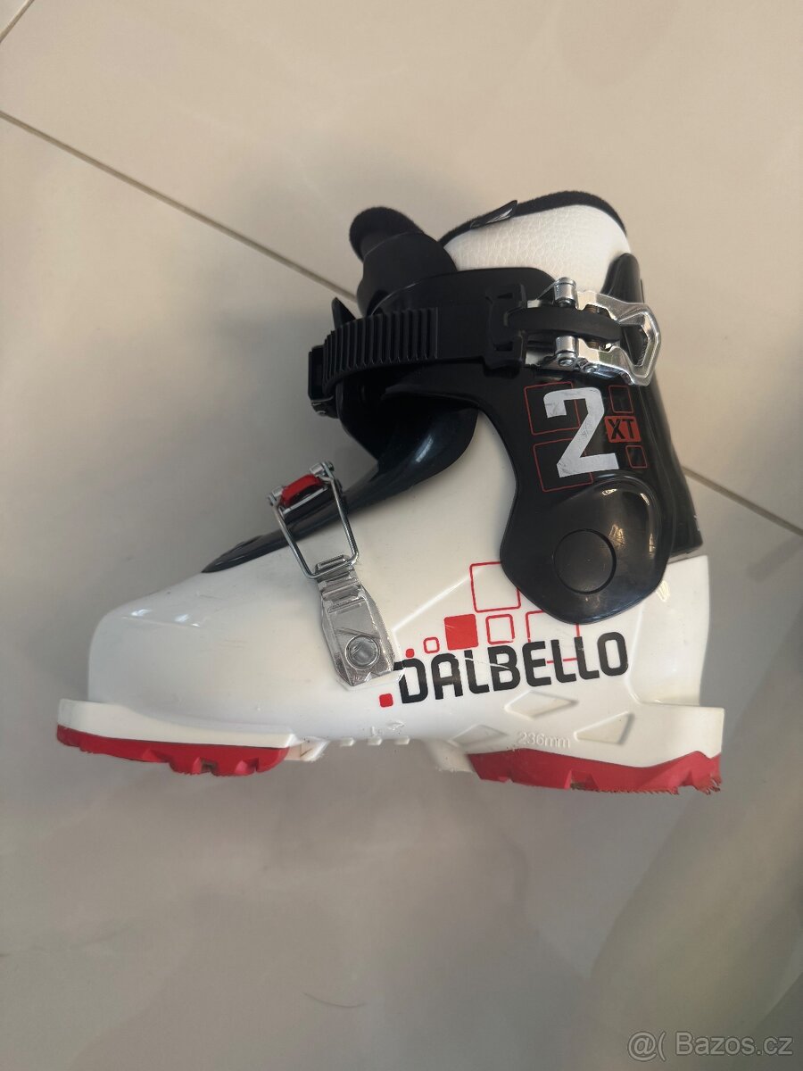 Dětské lyže 90 + lyžáky 19.0 - 7