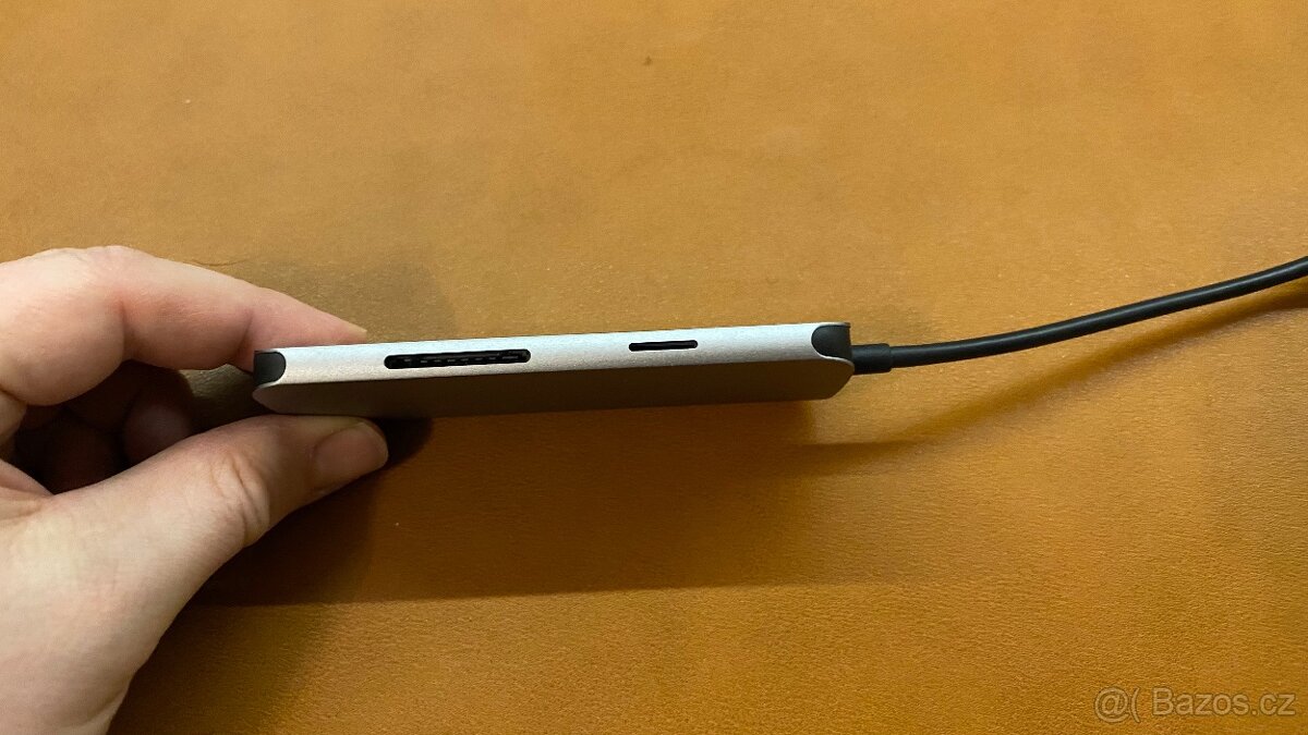 HyperDrive SLIM USB-C Hub vesmírně šedý - 7