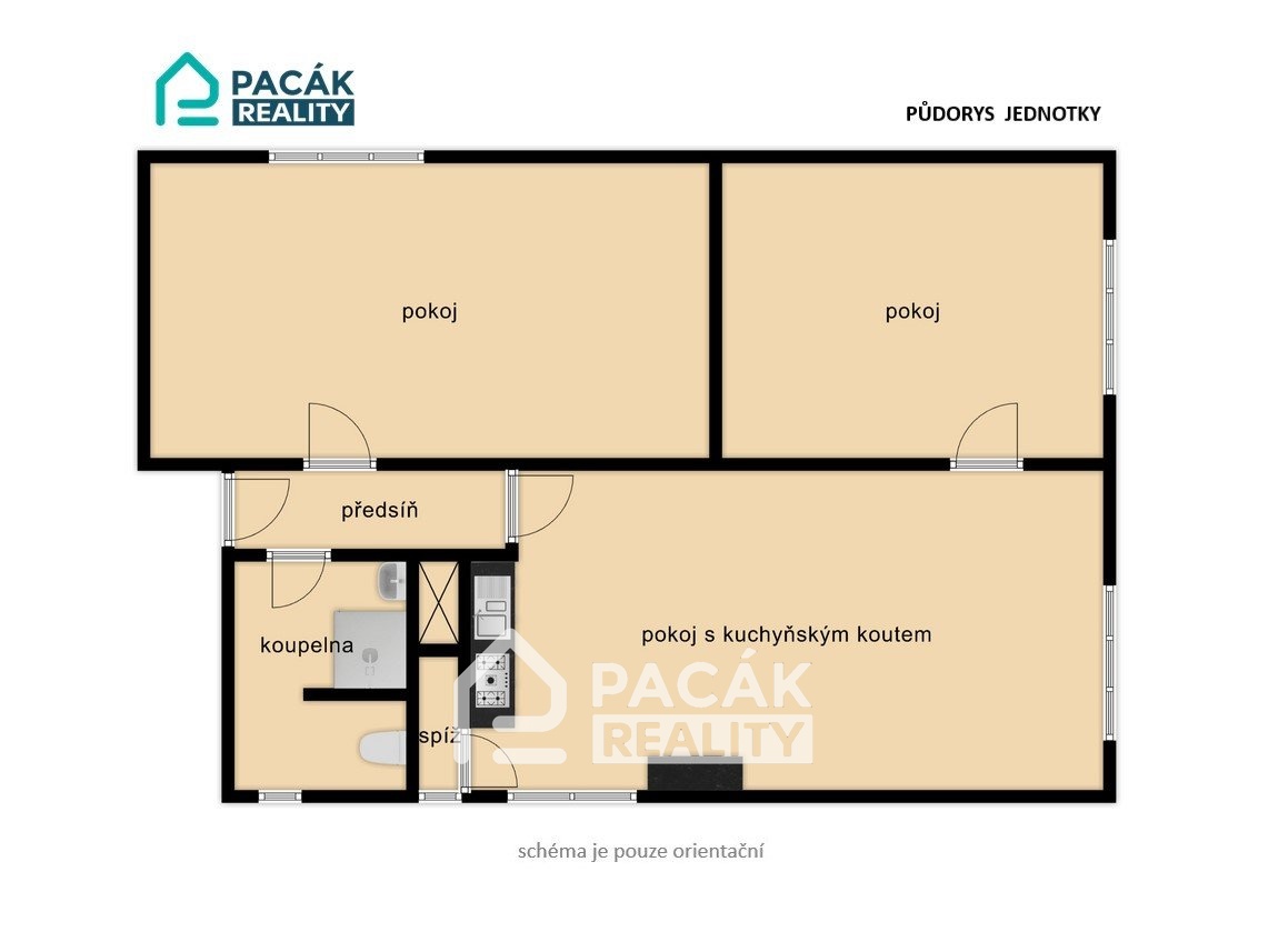 Prodej luxusního bytu o dispozici 3+kk ve vynikající lokalit - 7