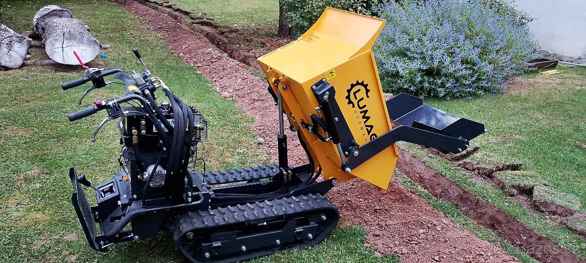 Prodám minidumper Lumag MD500HPROS najeto jen 10Mthod - 7