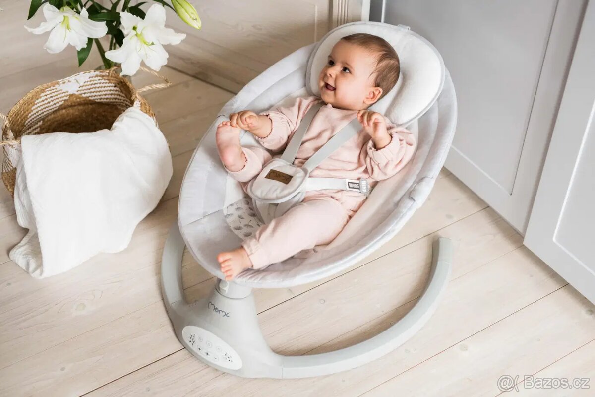 Dětské lehátko - houpací MoMi KENANI - 7