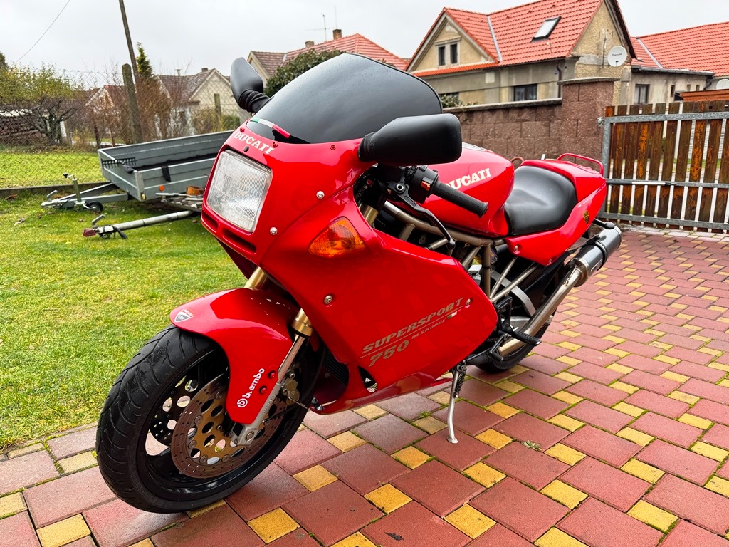 Ducati 750ss, plně funkční, serviska, GPR výfuky + origo - 7