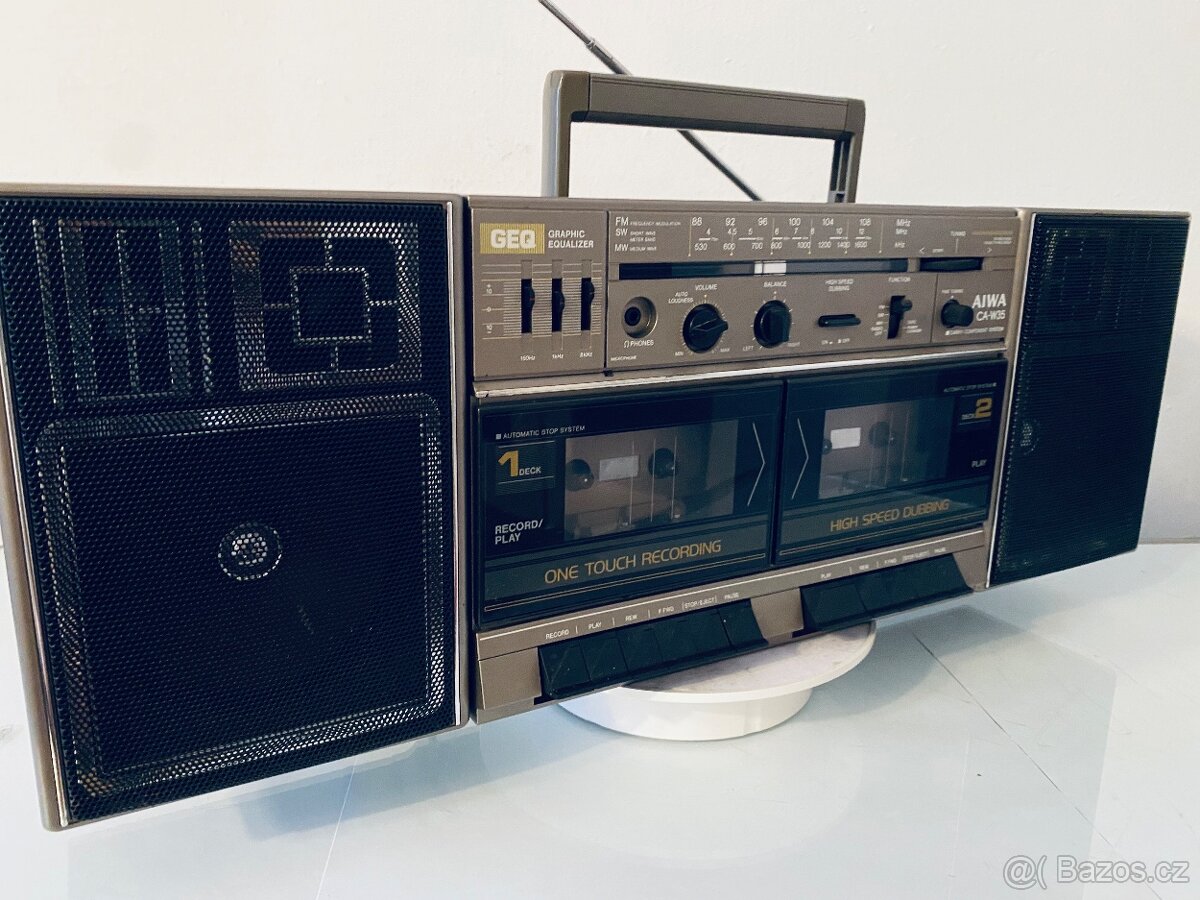 Radiomagnetofon Aiwa CA-W35, rok 1984 - 7