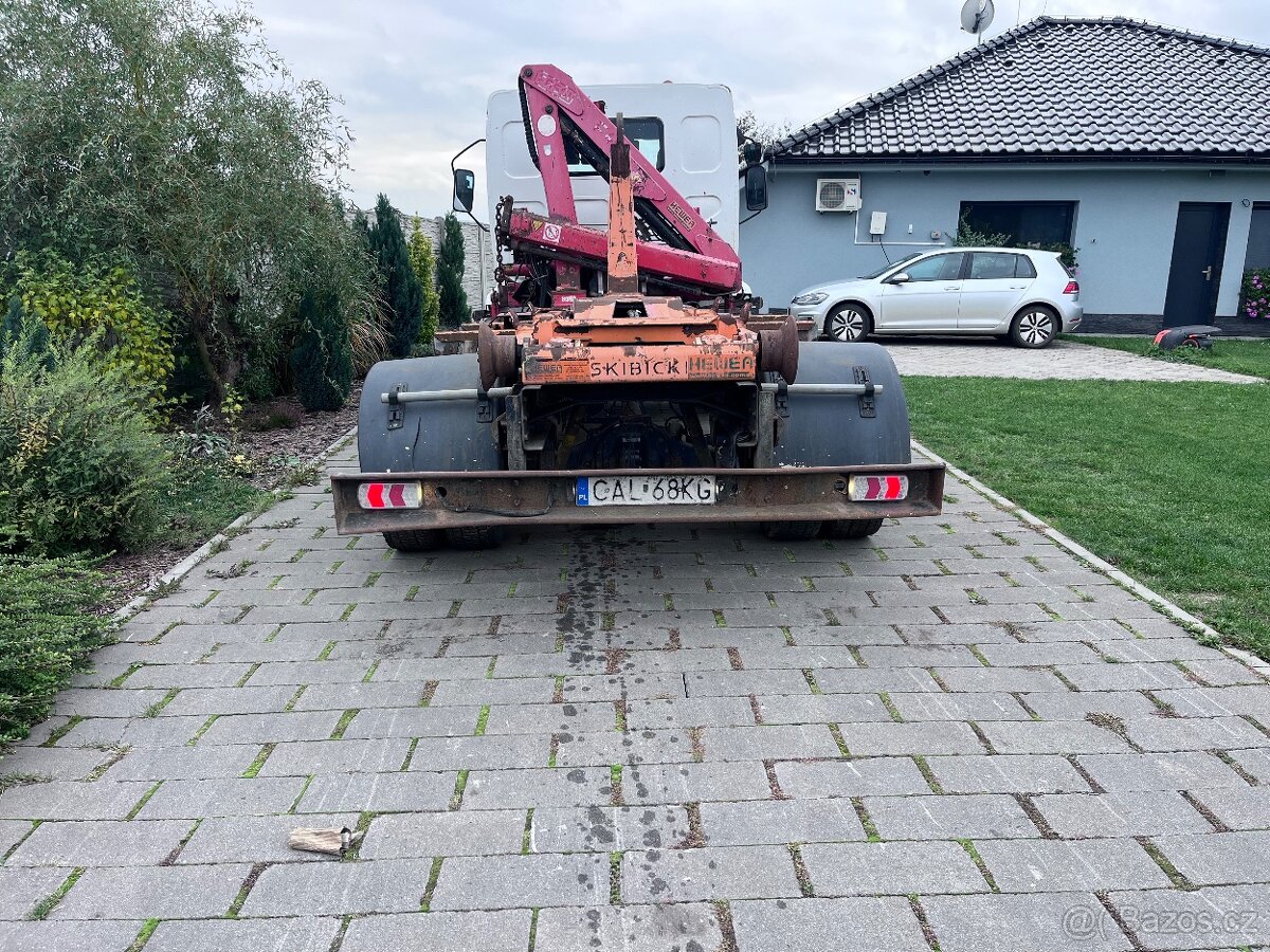 Renault midlum 12.180, hákový nosič kontejneru 1m, HR 2005 - 7