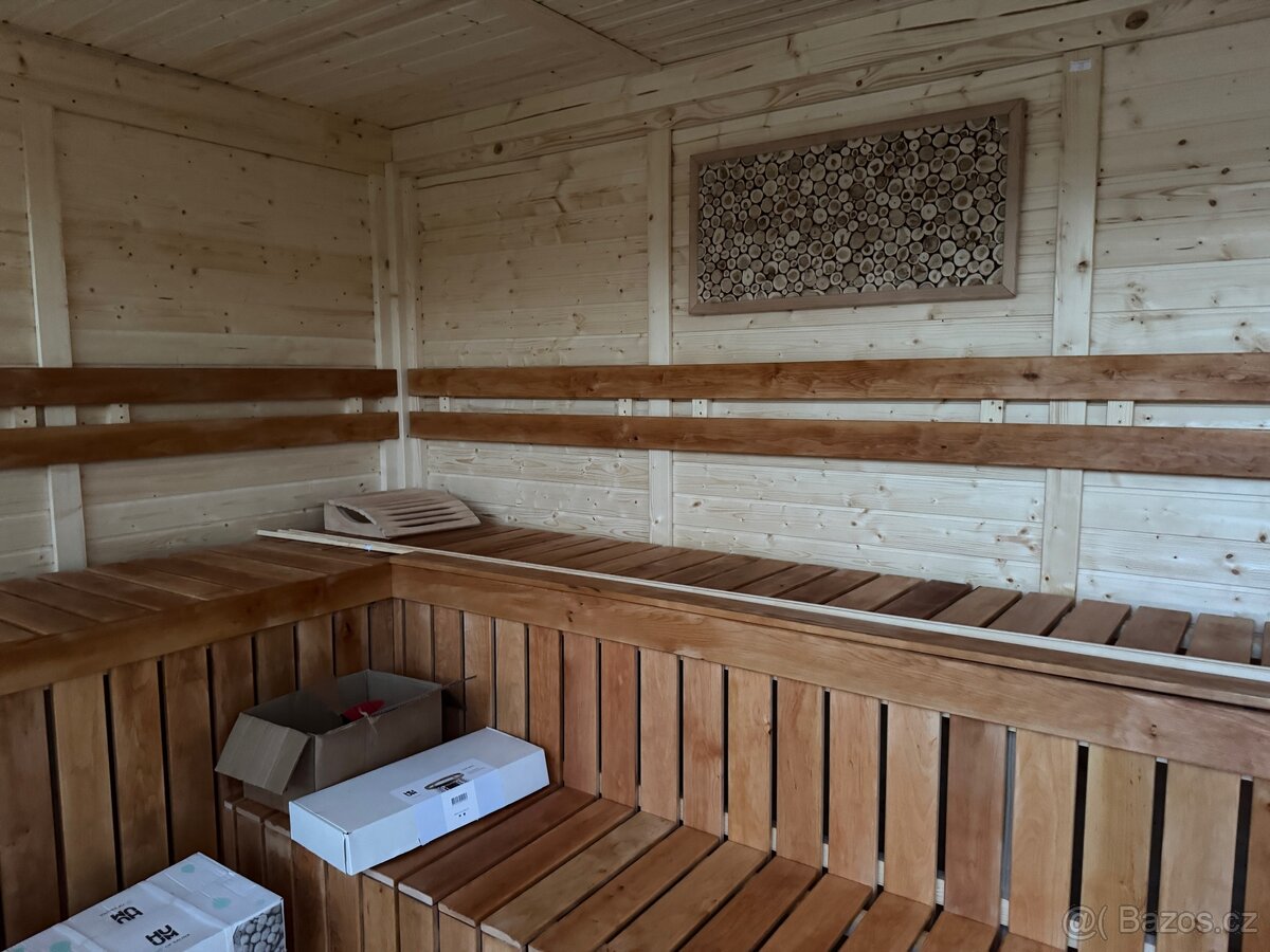 Moderní venkovní sauna - 7
