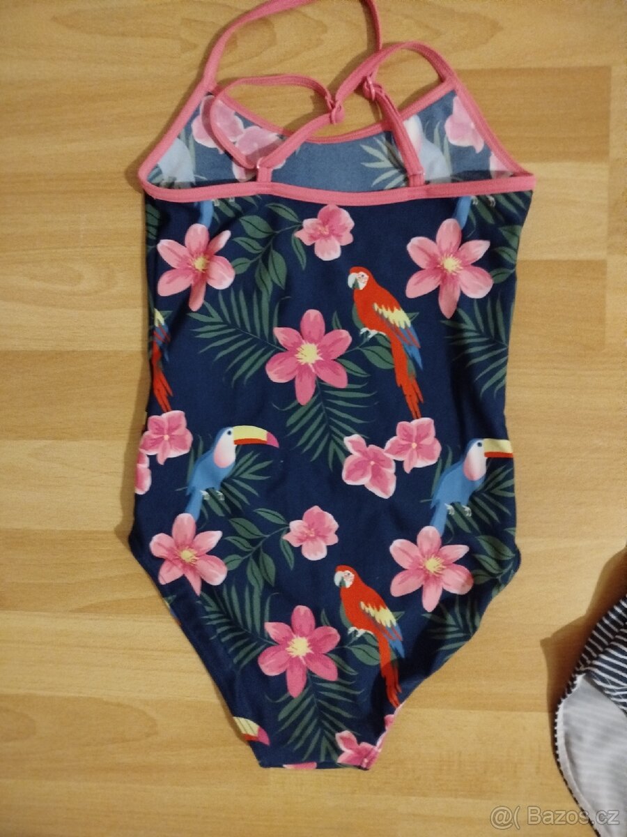 Termo punčocháče, legíny Tchibo, plavky Tchibo, vel.134/140 - 7