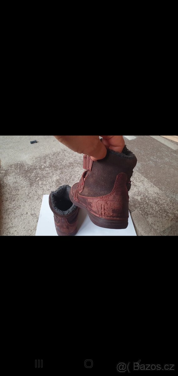 Holčičí zimní boty blikají D. D. Step vel. 26 - 7