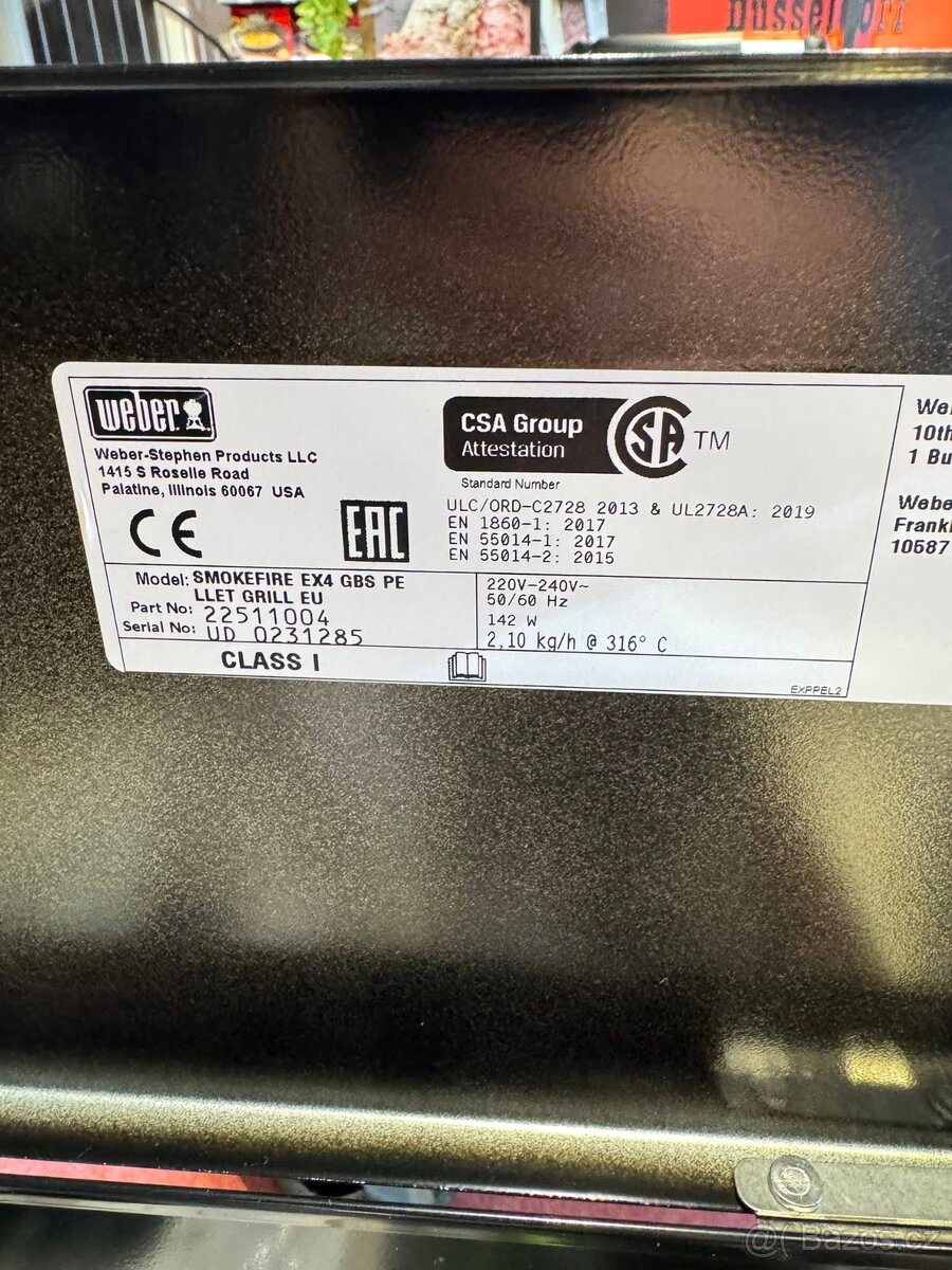 Weber Smoker Pellet EX4 - 7