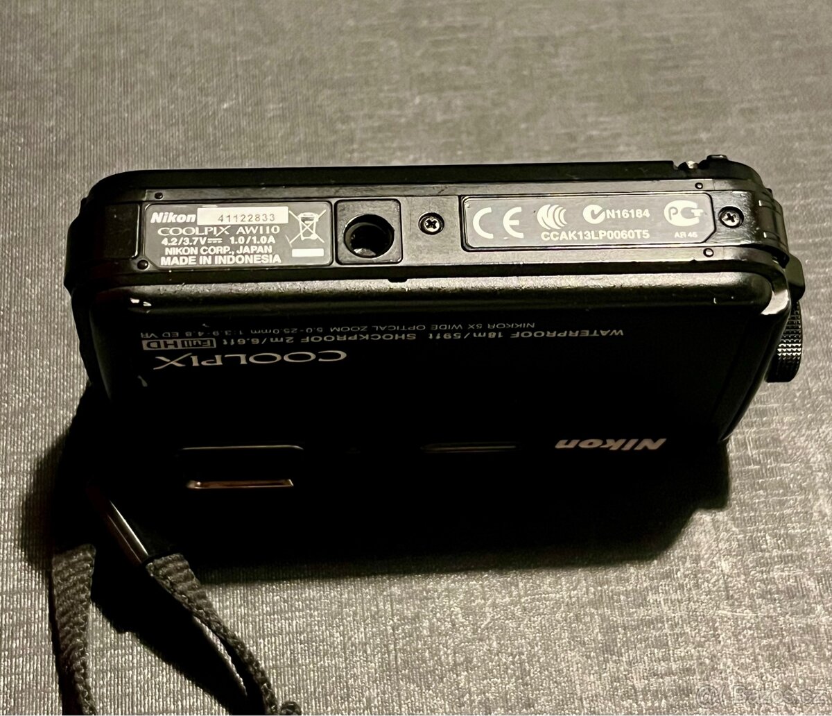 Nikon COOLPIX AW110 – WIFI/GPS outdoor/vodotěsný fotoaparát - 7