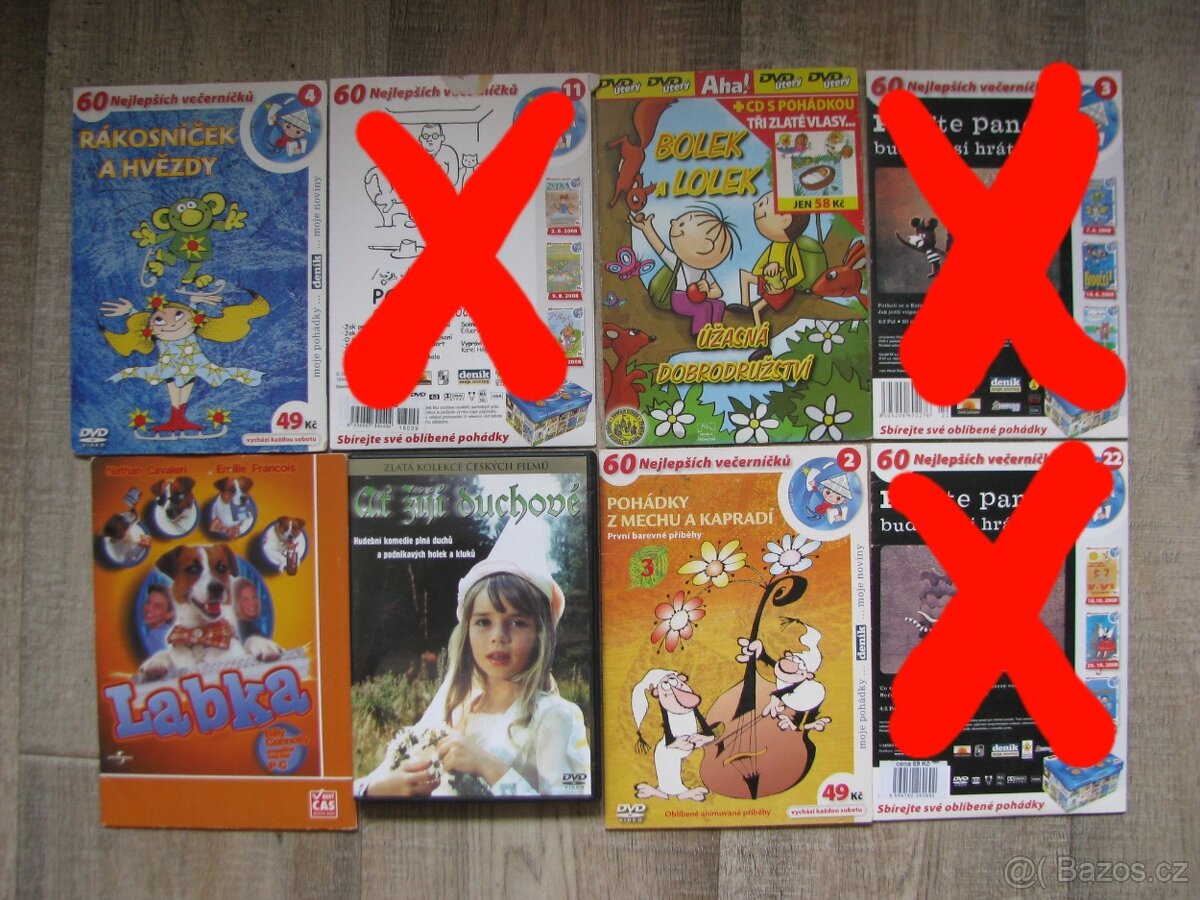 DVD Hudební, Pohadkové - 7